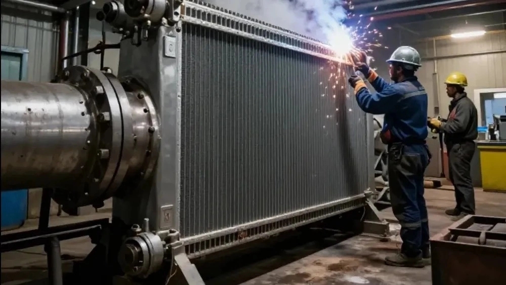 Manufacturer of industrial radiators for power plants and mines in Tehran Manufacturer of industrial radiators for power plants and mines in Tehran